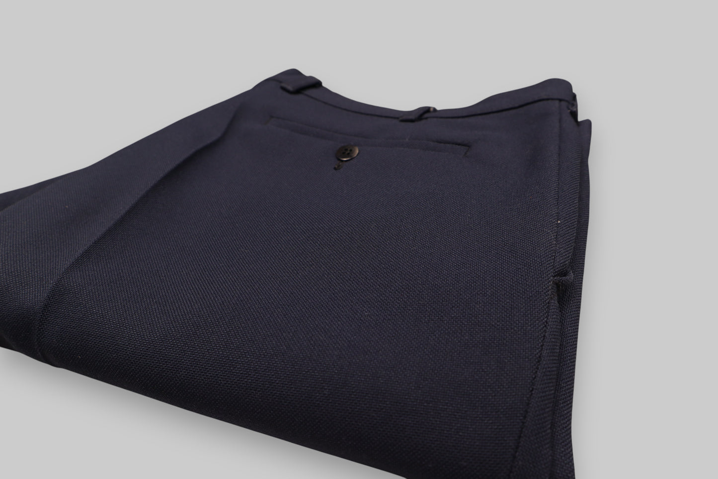 C&A Men’s Dress Trousers – Deep Navy Blue (100% Polyester)