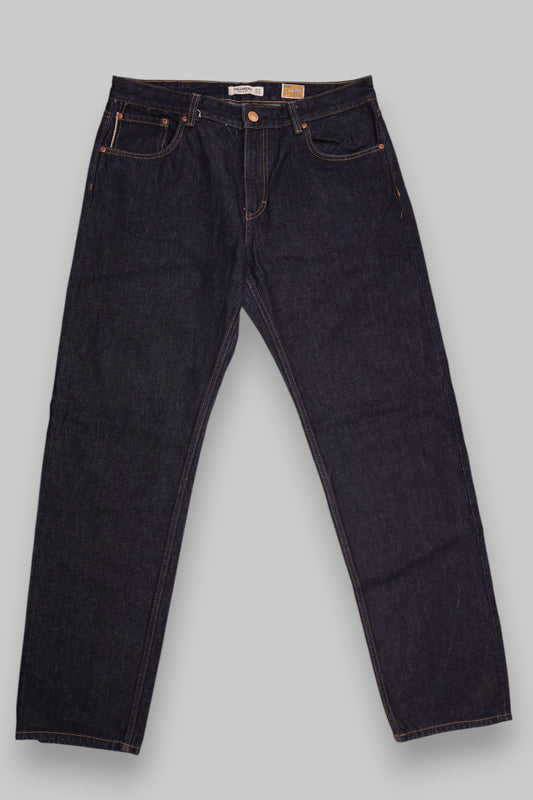 Pull&Bear Selvedge Denim Jeans – Dark Indigo Premium Denim, Timeless Craft