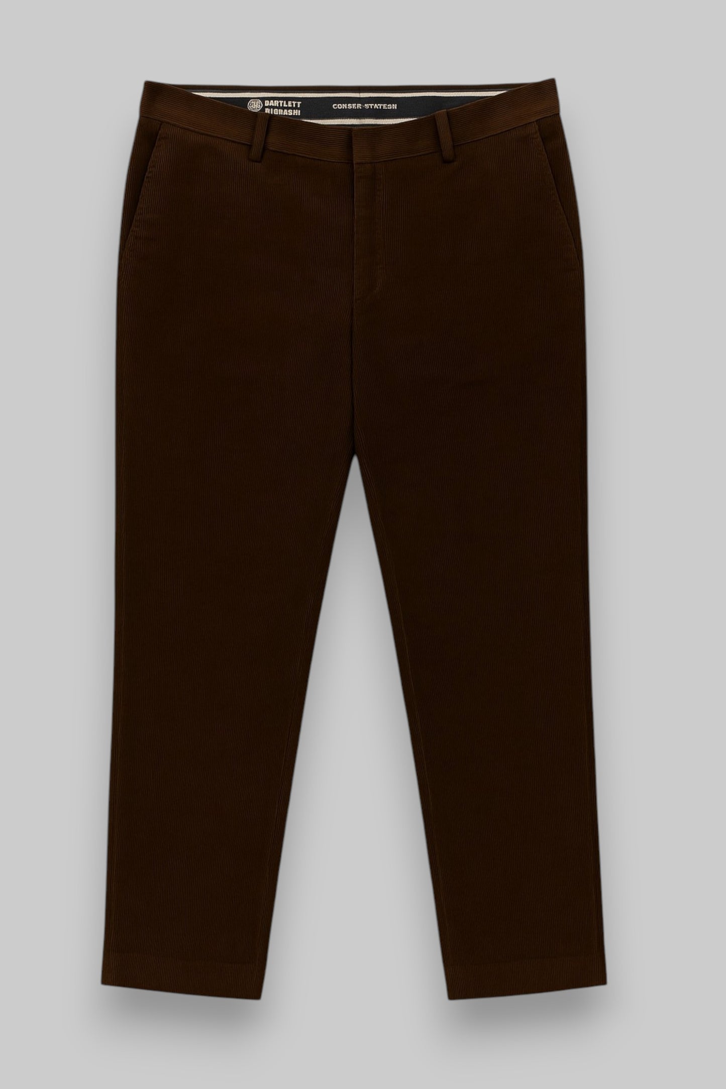 Bartlett &amp; Walker Men’s Corduroy Trousers – Dark Brown (EU 30) Classic Corduroy with Modern Comfort