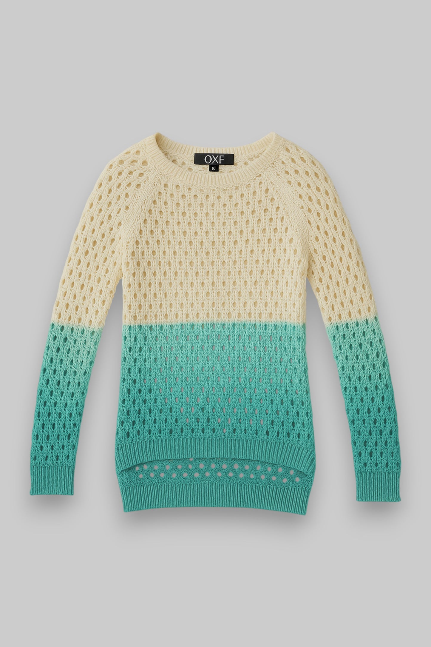 OXF Gradient Open-Knit Sweater