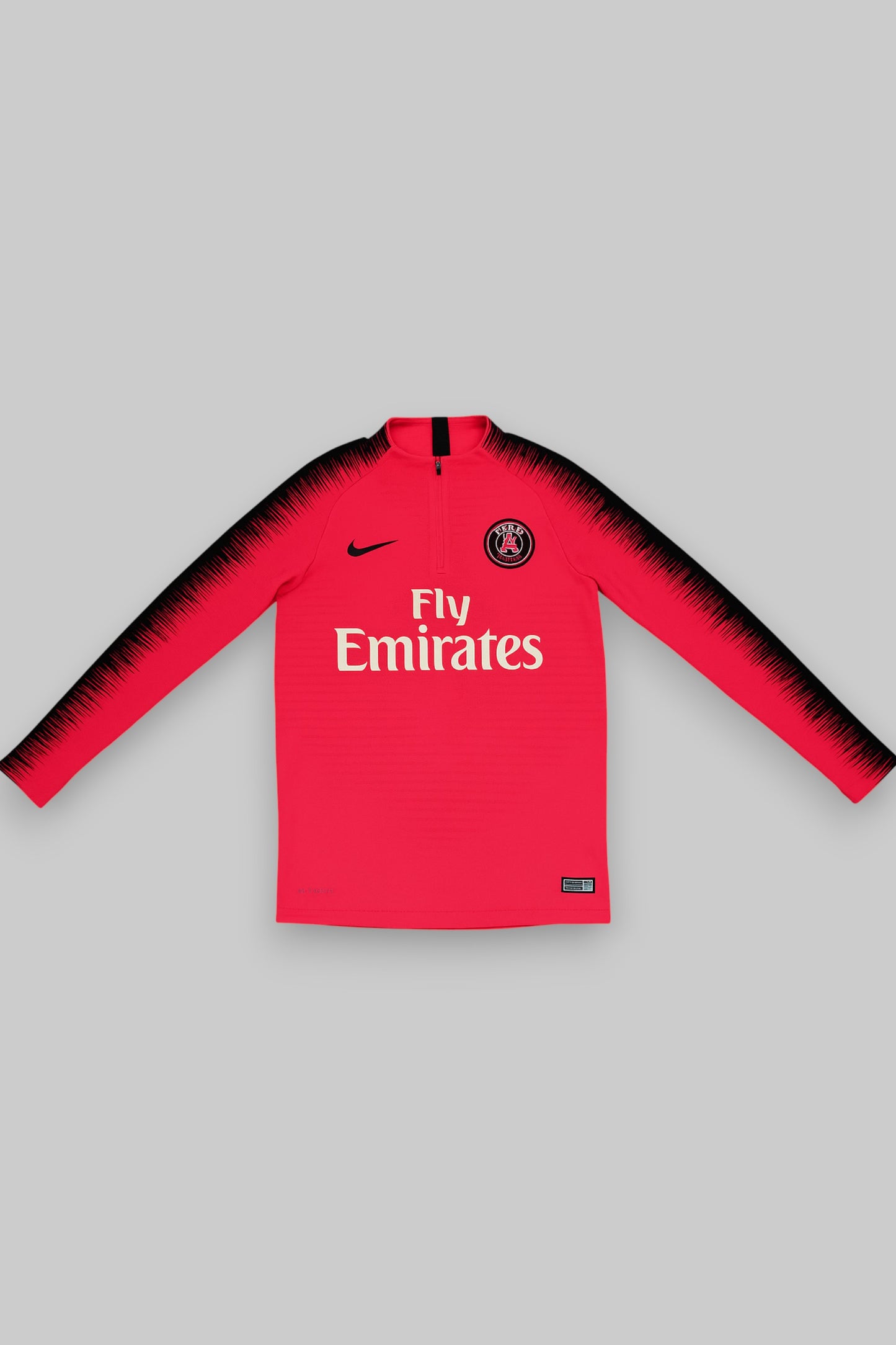 Nike Paris Saint-Germain (PSG) Training Top – Vivid Pink with Black Gradient Sleeves