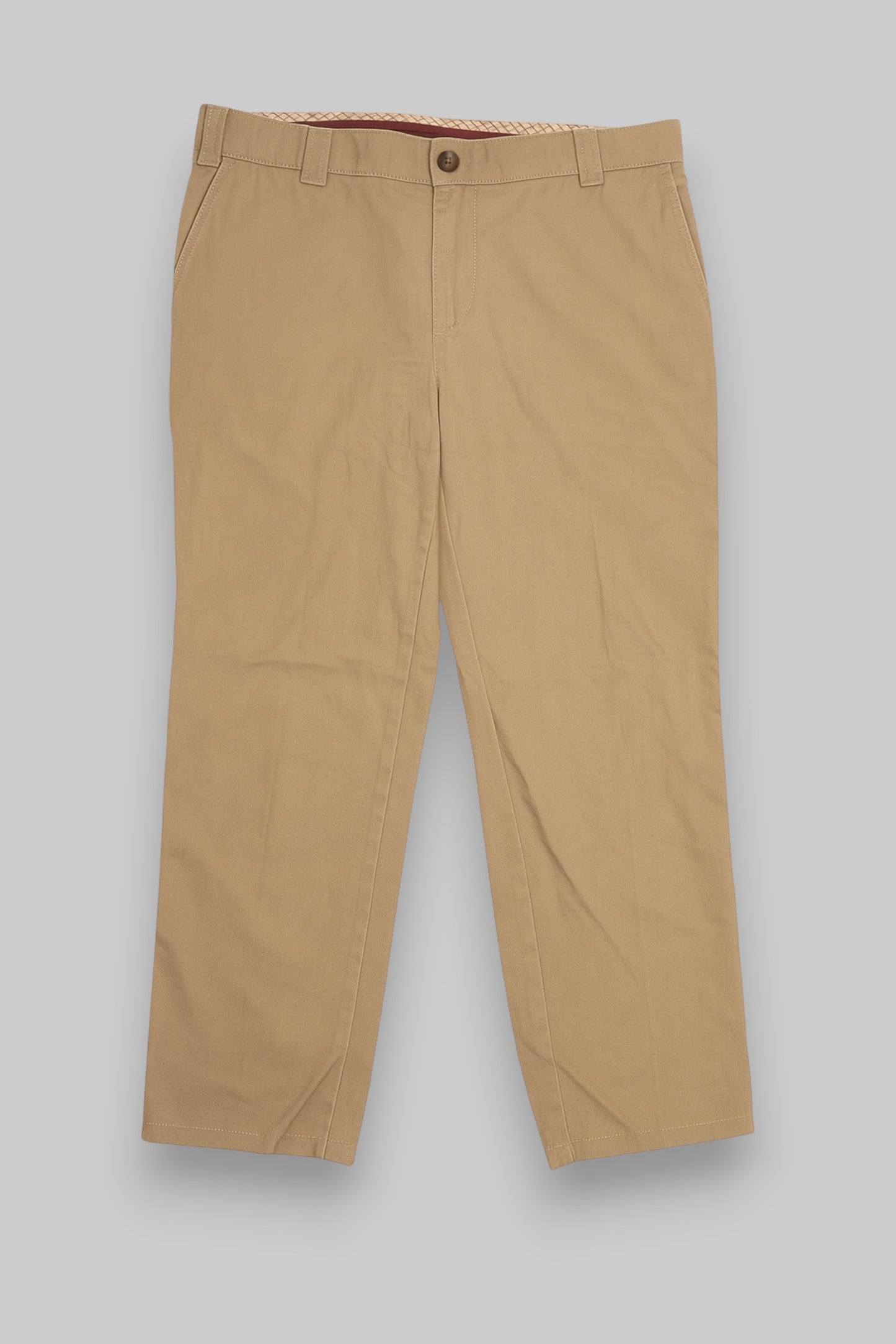 MEYER Men’s Stretch Chino Pants – Beige / Khaki (38W x 32L, EU 54) Smart Style. Everyday Comfort.