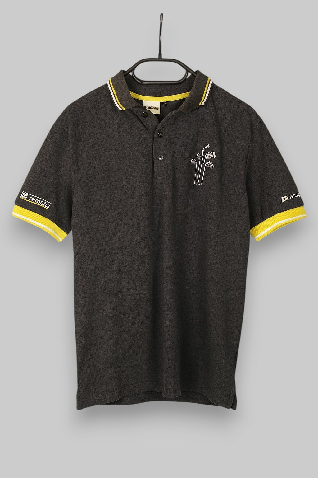 Remeha Short-Sleeve Polo Shirt – Charcoal Gray