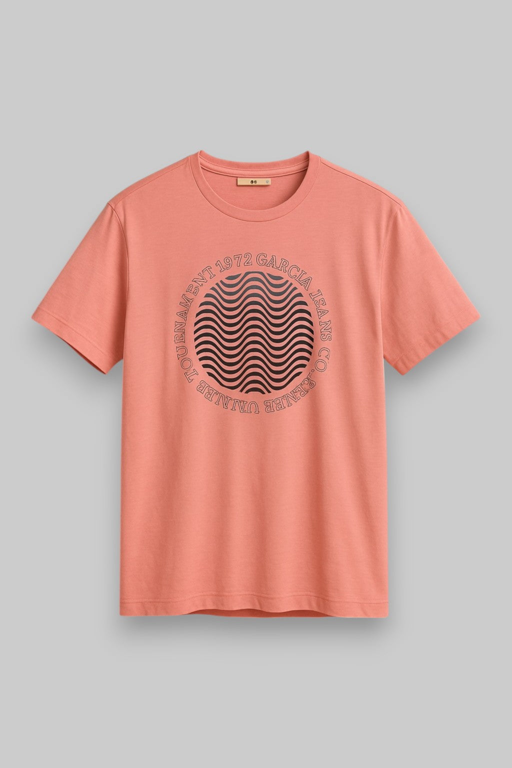 Garcia Jeans Graphic T-Shirt – Coral Pink