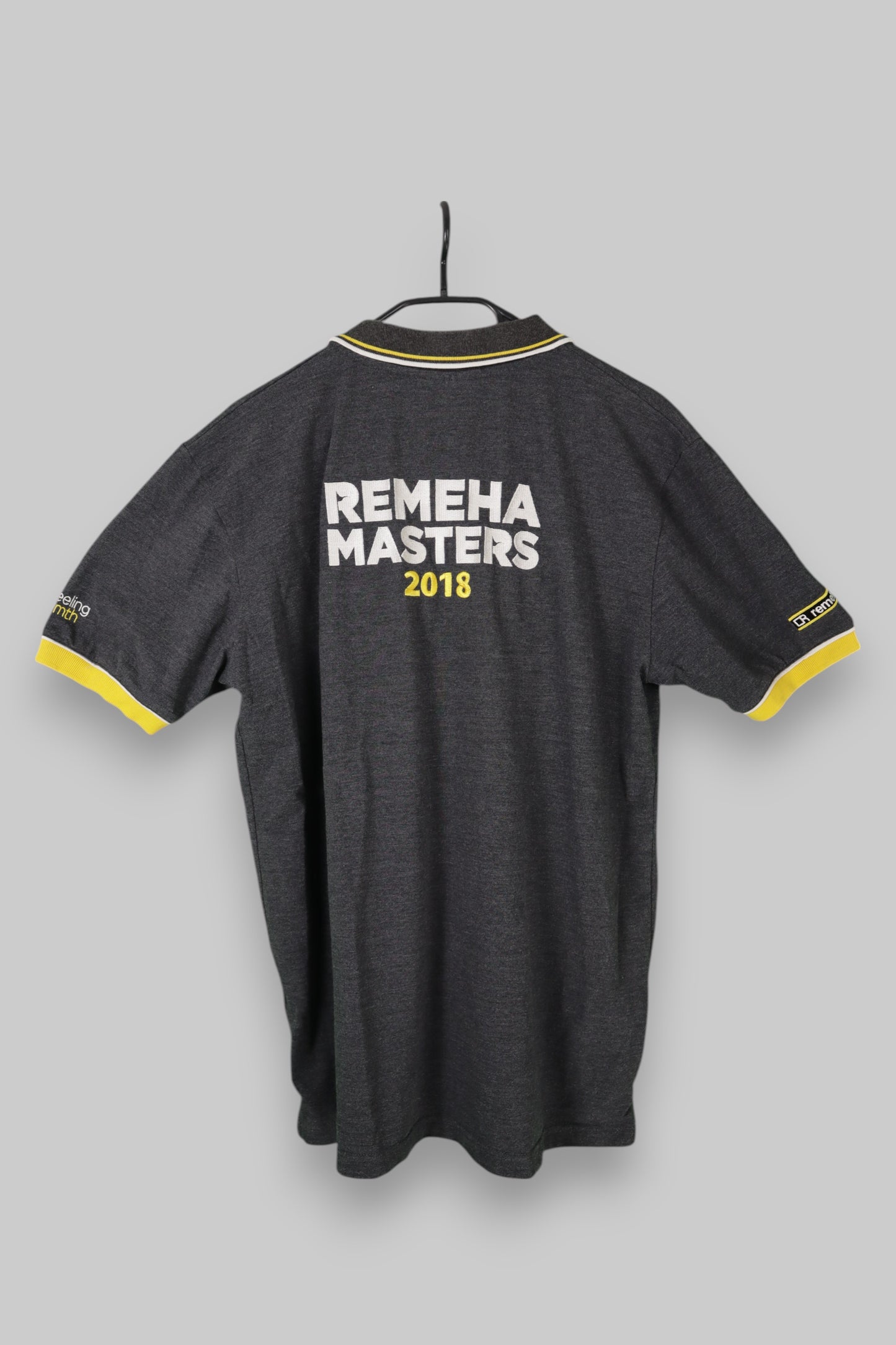 Remeha Short-Sleeve Polo Shirt – Charcoal Gray