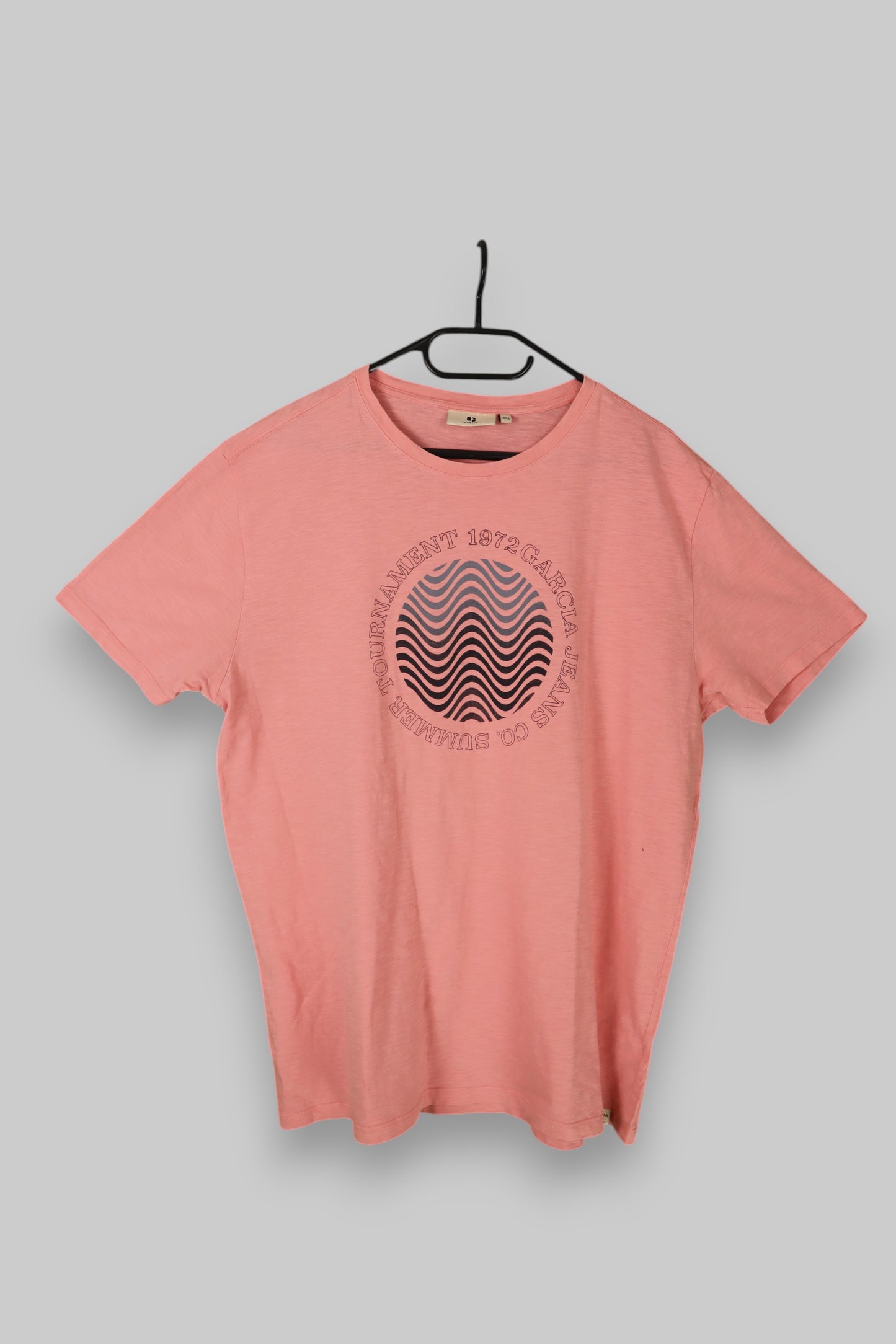 Garcia Jeans Graphic T-Shirt – Coral Pink