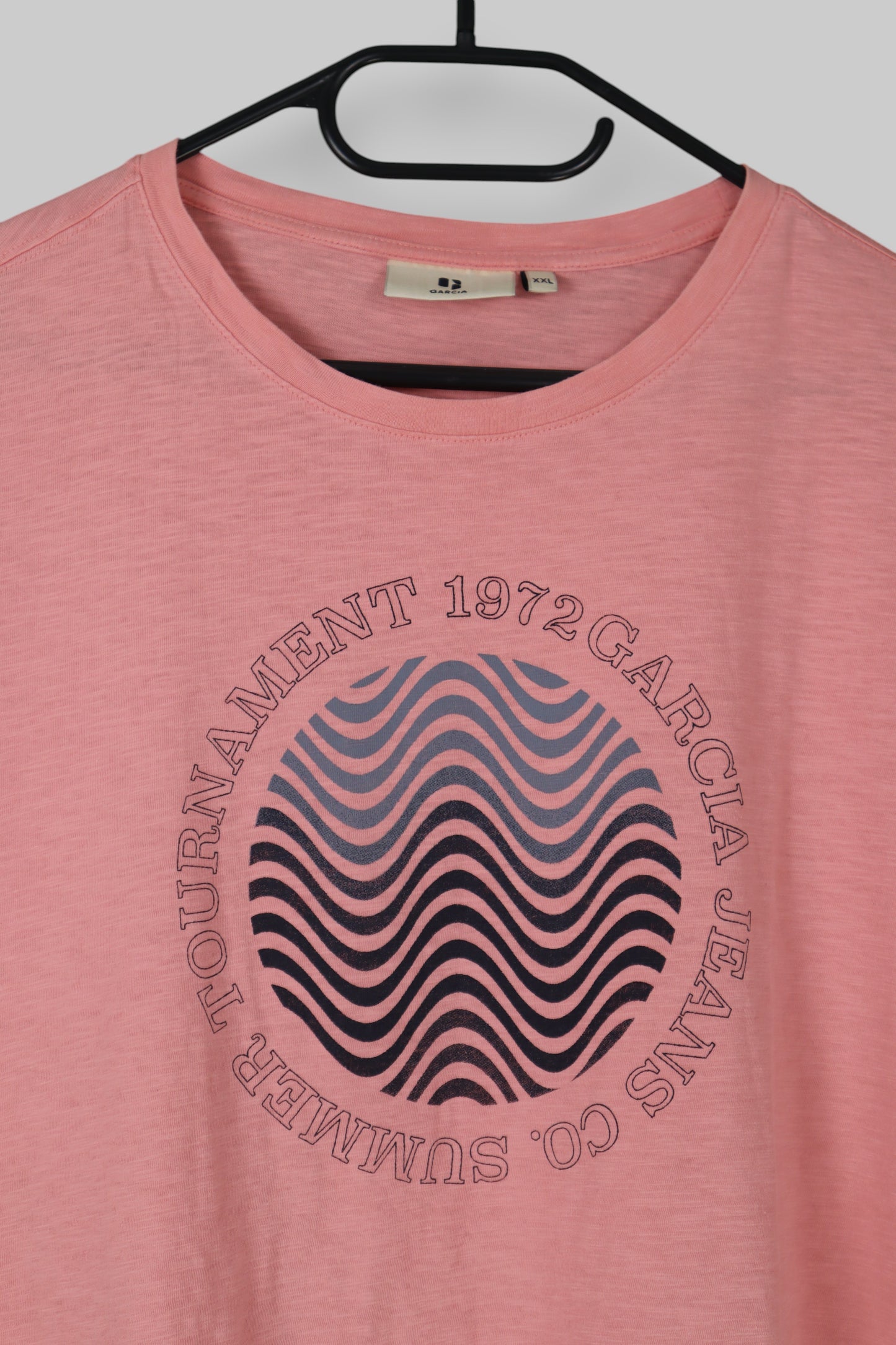 Garcia Jeans Graphic T-Shirt – Coral Pink