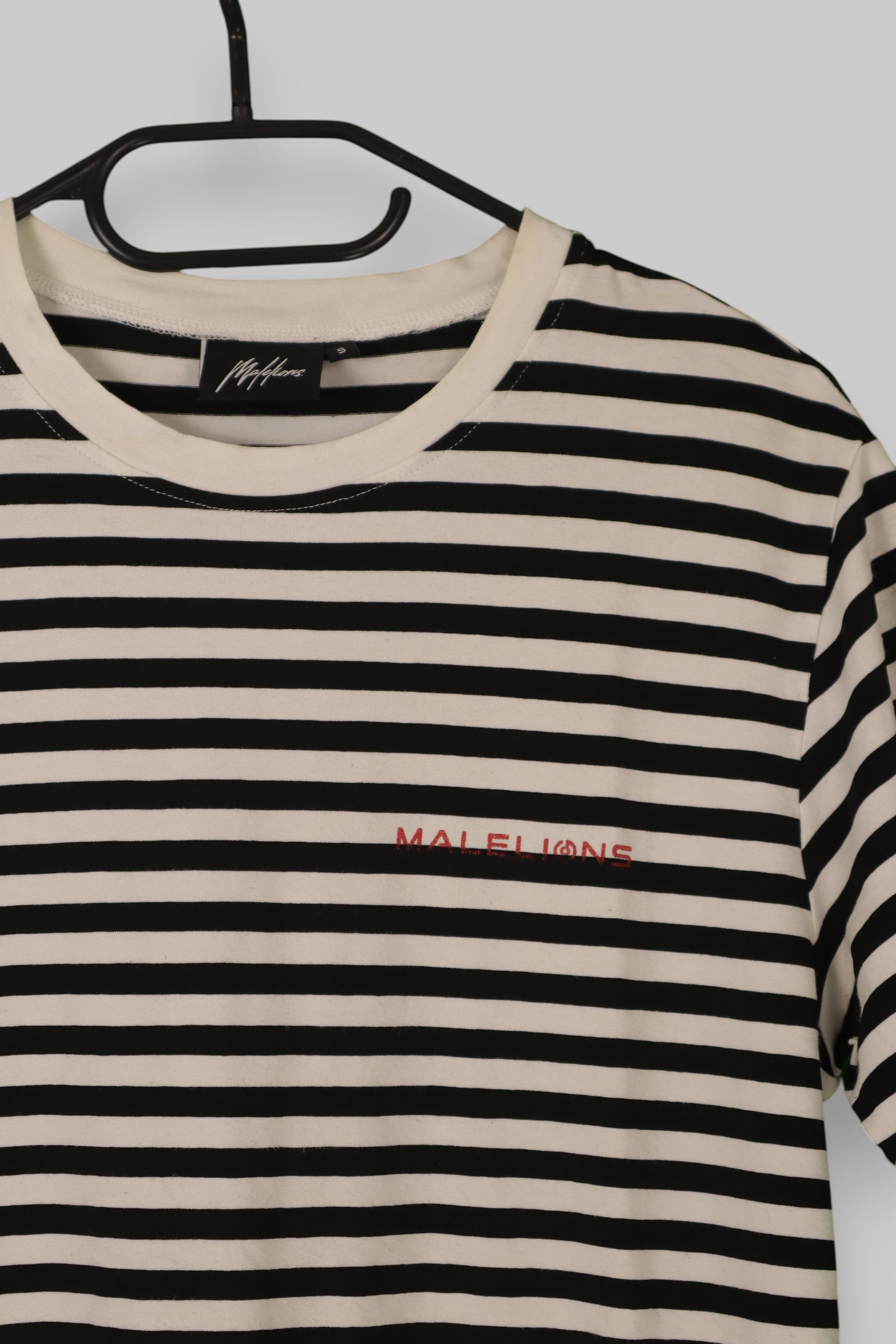 Malelions Striped Short-Sleeve T-Shirt