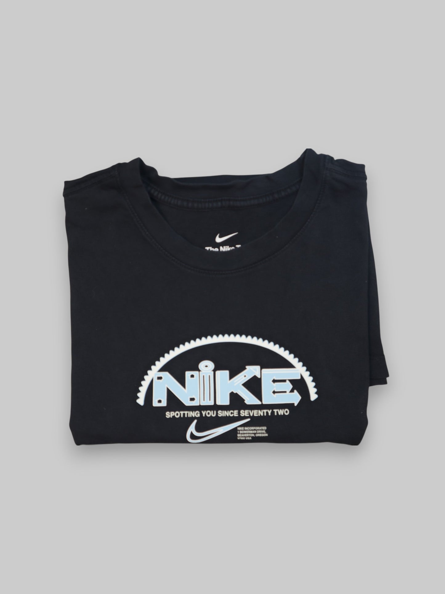 Nike Graphic T-Shirt – “Spotting You Since Seventy Two