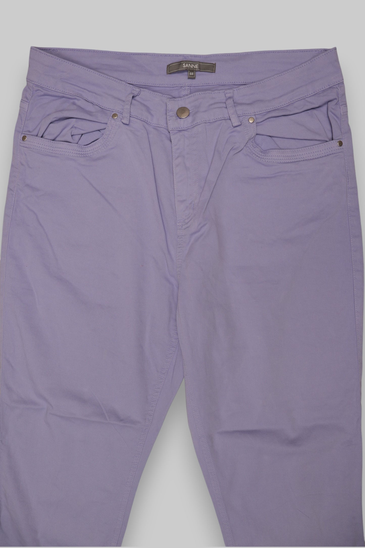 SANNE Women’s Lavender Slim Fit Trousers – EU 44