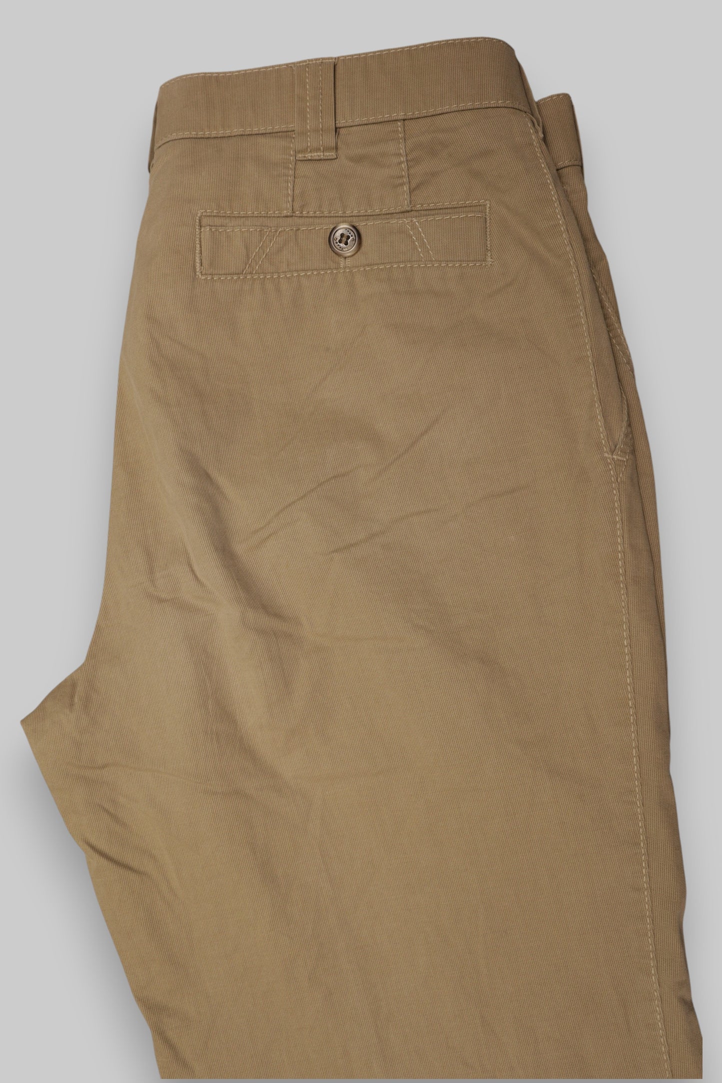 MEYER Men’s Stretch Chino Pants – Beige / Khaki (38W x 32L, EU 54) Smart Style. Everyday Comfort.