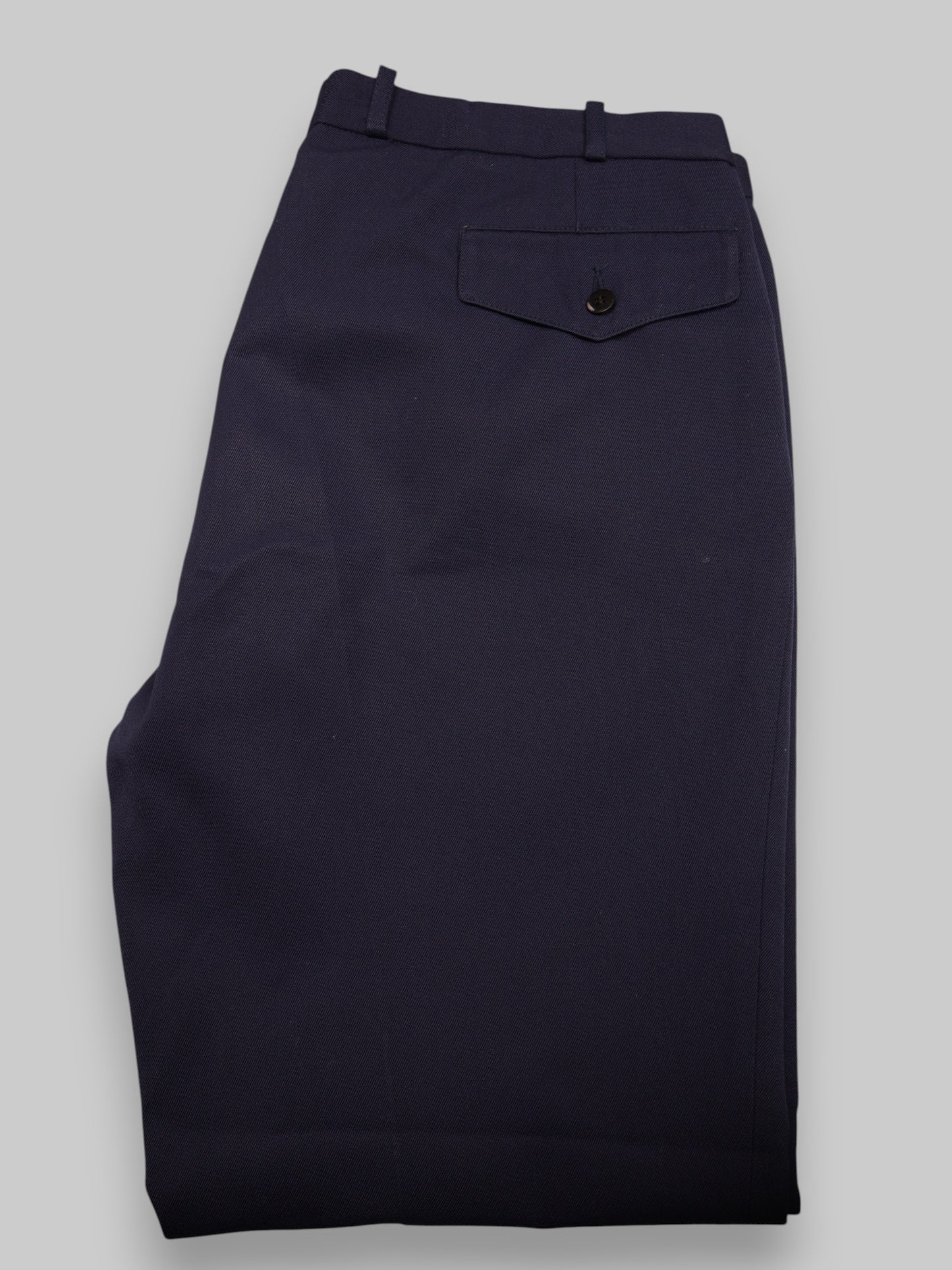 KATTENBURG Men’s Formal Trousers – Deep Navy Blue Refined Tailoring, Modern Sophistication