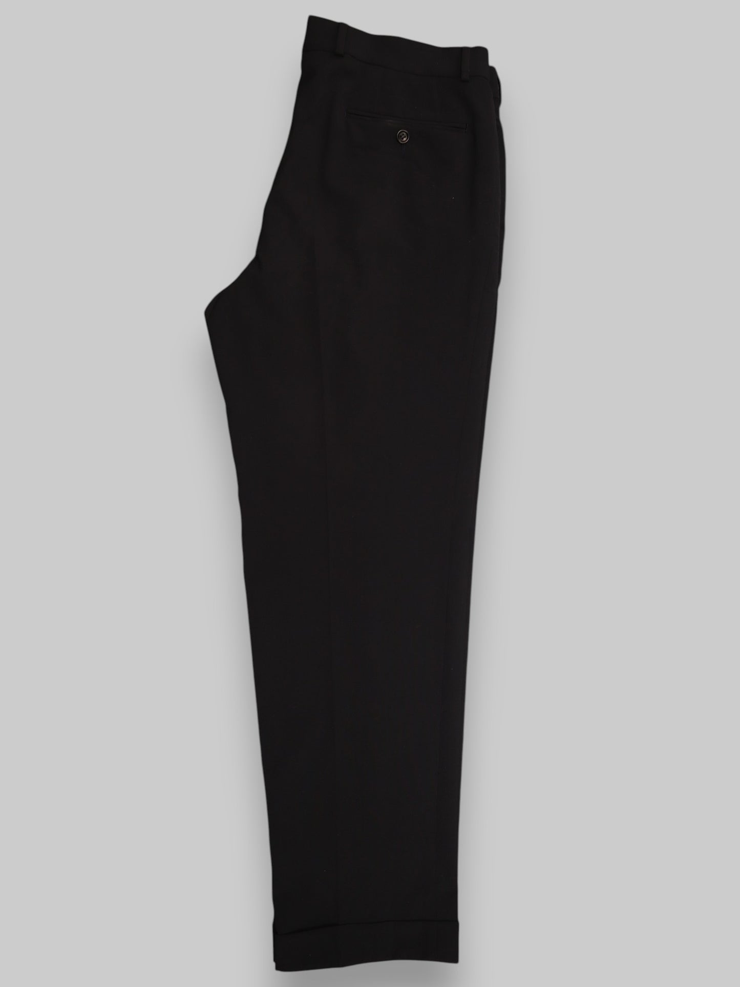 Men’s Black Dress Trousers – Jet Black Sharp Tailoring, Timeless Appeal