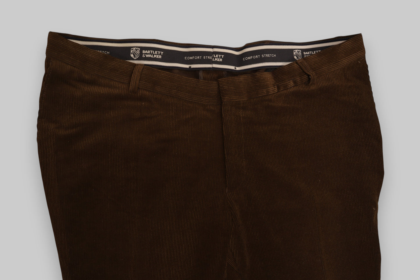 Bartlett &amp; Walker Men’s Corduroy Trousers – Dark Brown (EU 30) Classic Corduroy with Modern Comfort