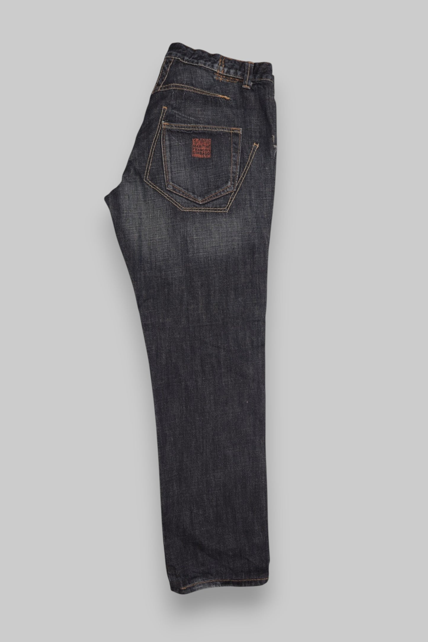 Marithé + François Girbaud Straight-Leg Jeans – Deep Indigo (Made in Italy)