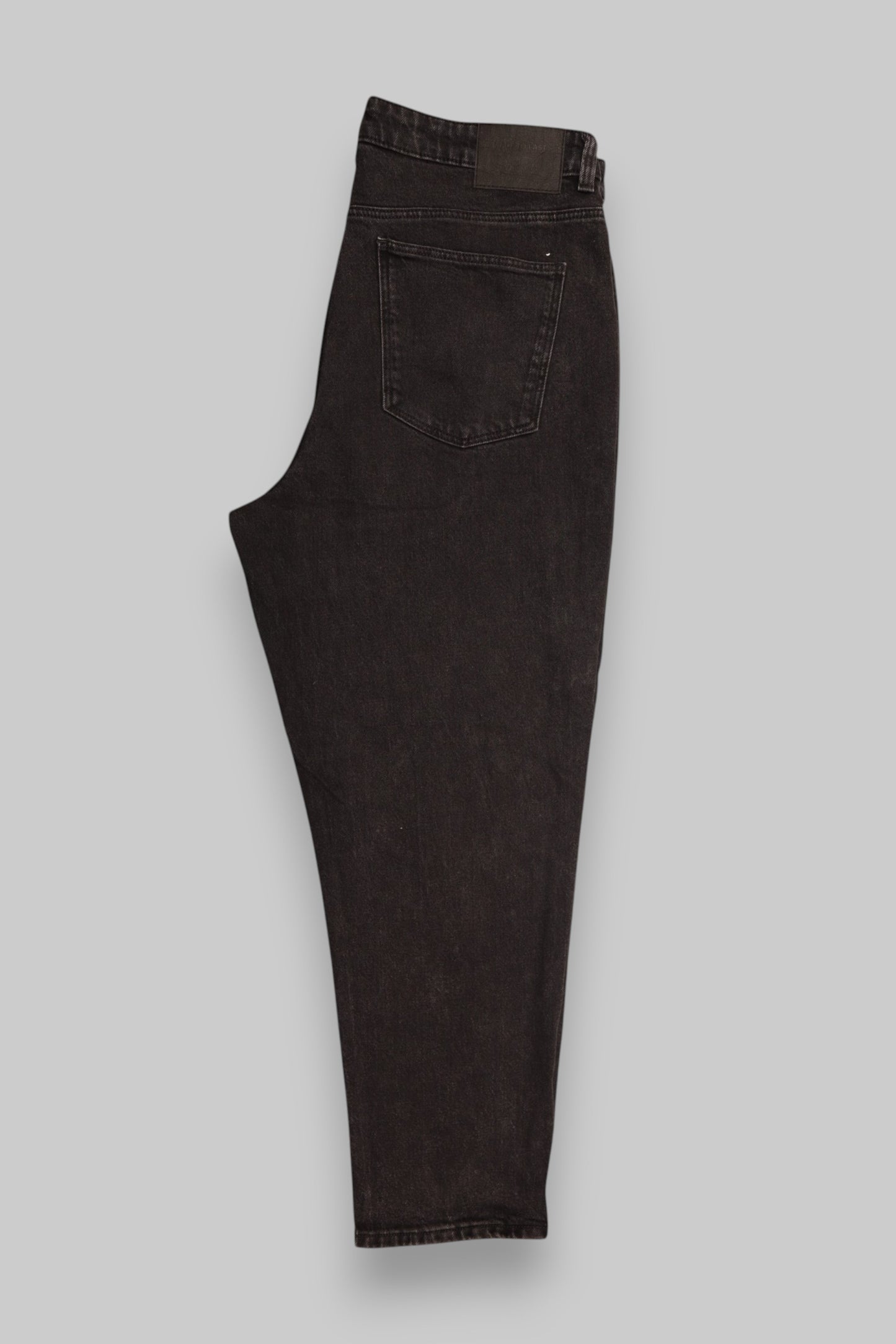 C&amp;A MOM Women’s High-Waisted Jeans – Washed Black (EUR 44 / FR 46) Vintage Style. Modern Comfort.