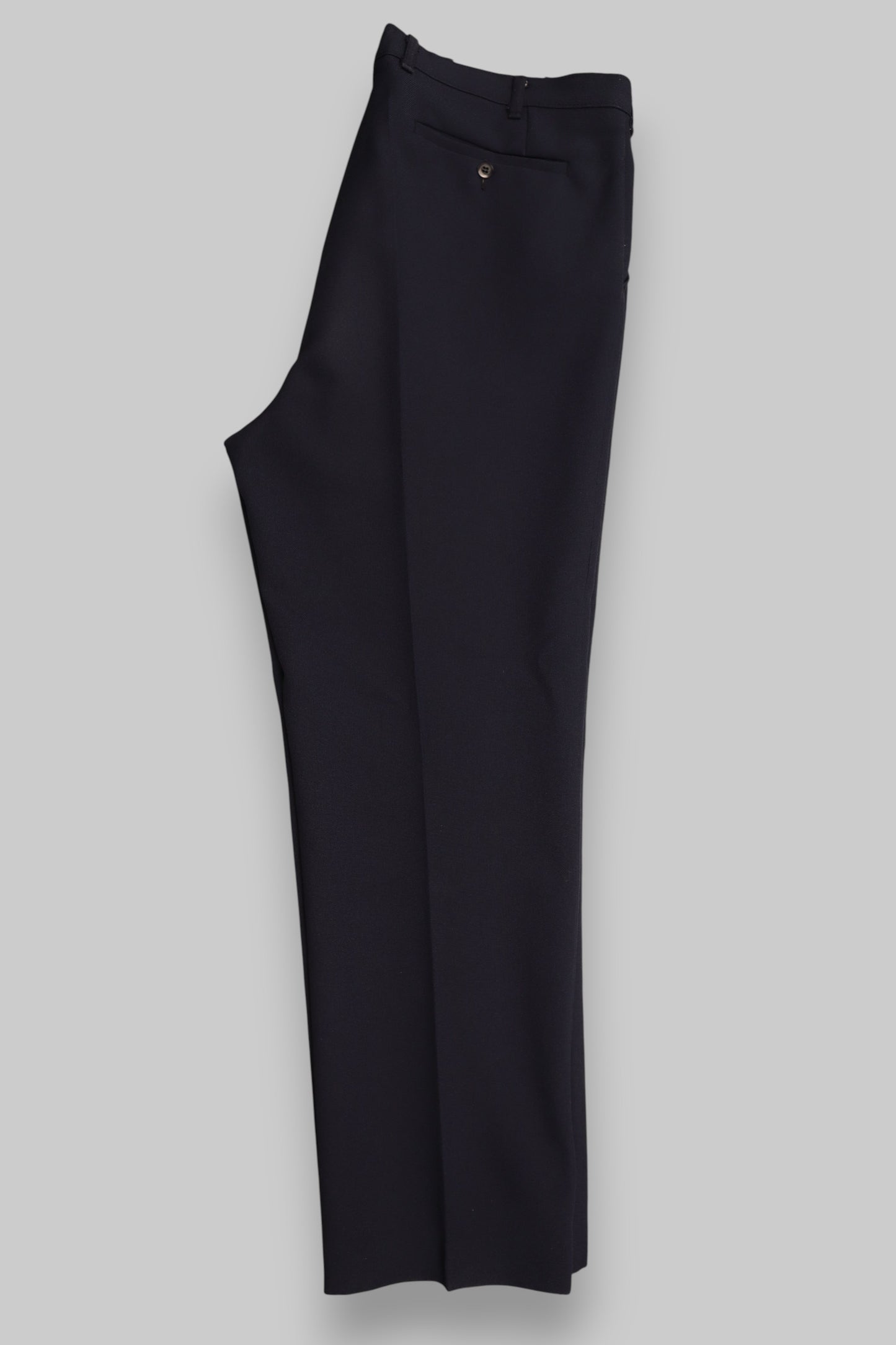C&amp;A Men’s Dress Trousers – Deep Navy Blue (100% Polyester)