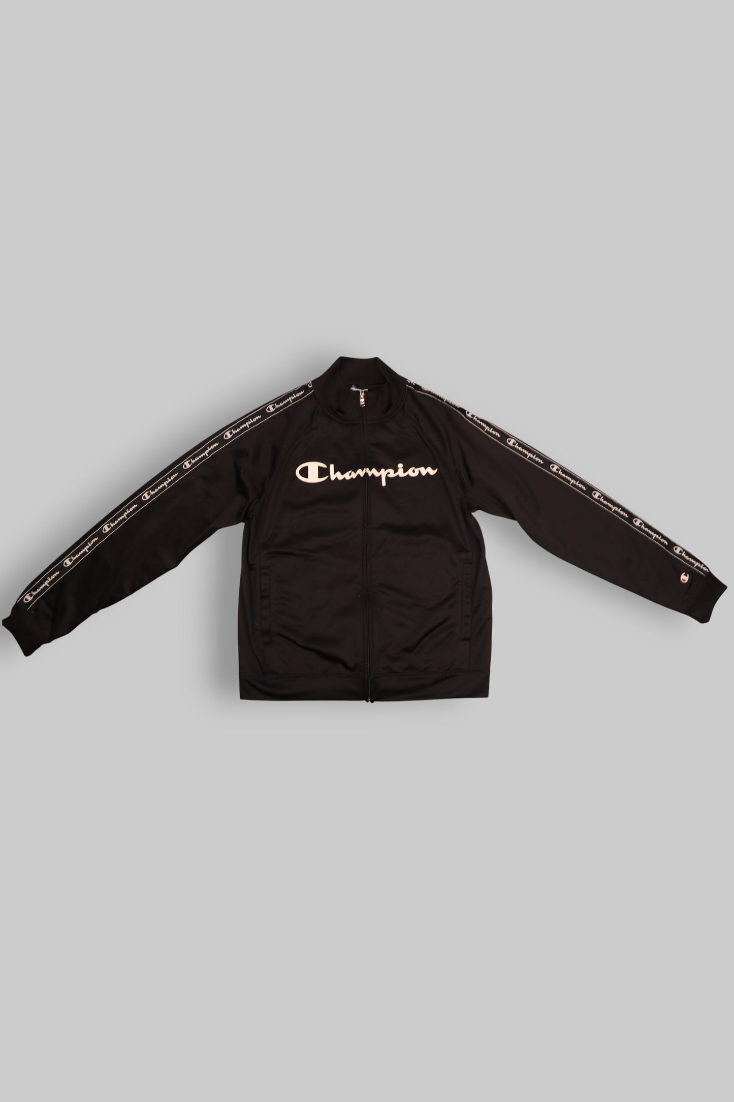 Champion Black Track Jacket
