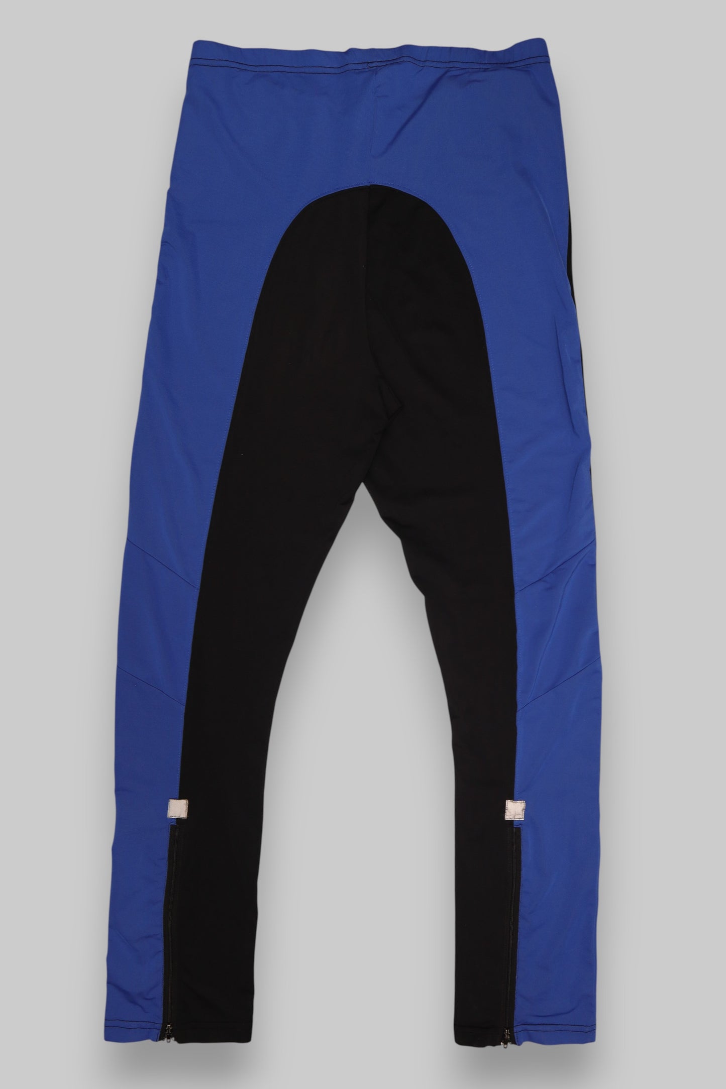 FEROTI Sport Women’s Athletic Leggings – Black with Royal Blue Side Panels
