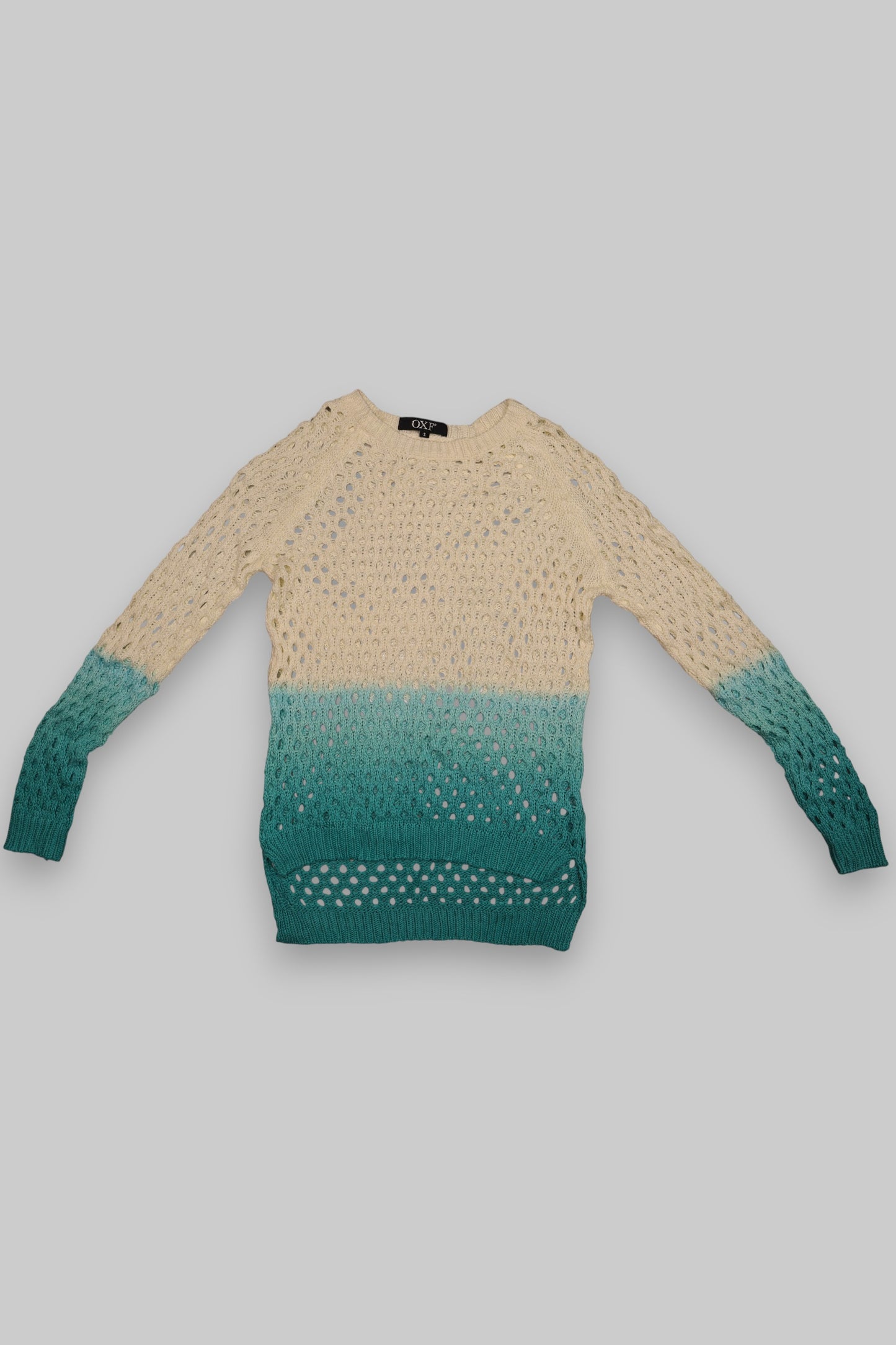 OXF Gradient Open-Knit Sweater