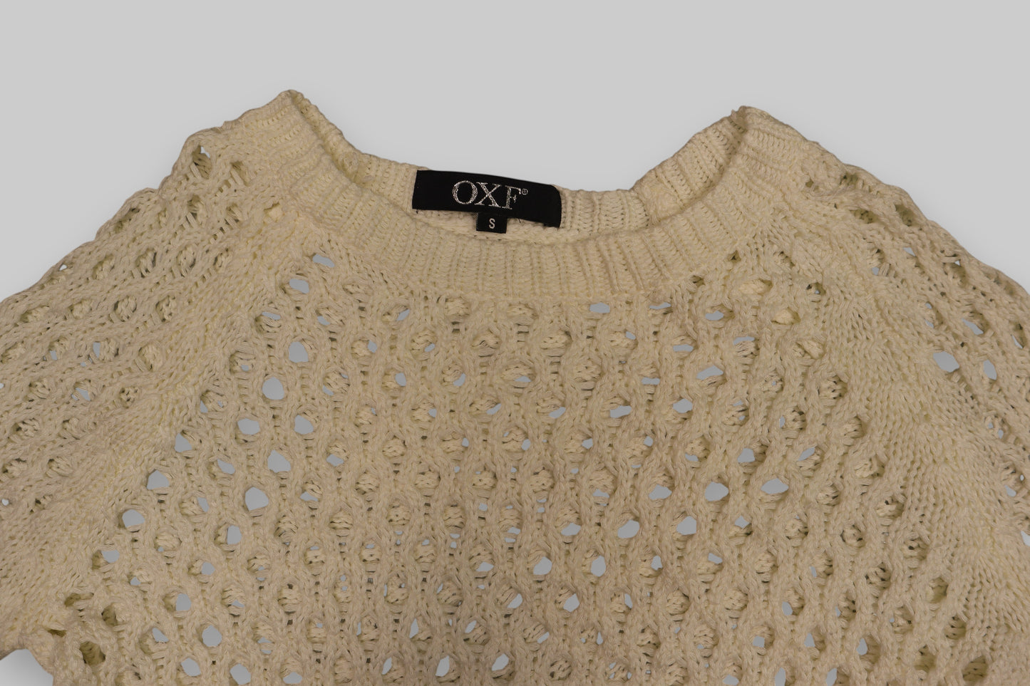 OXF Gradient Open-Knit Sweater