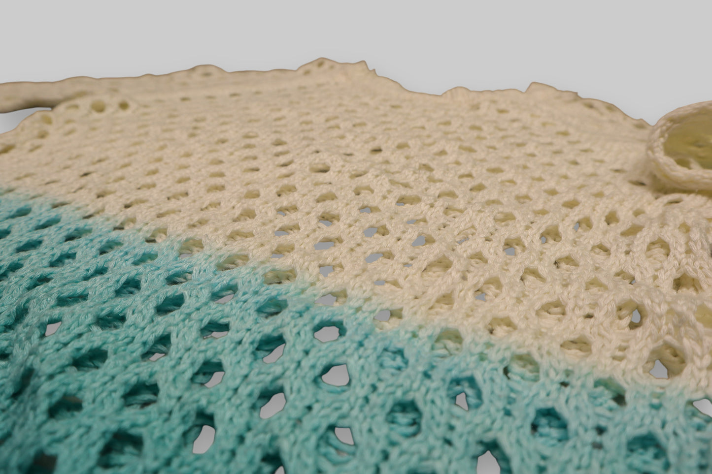 OXF Gradient Open-Knit Sweater