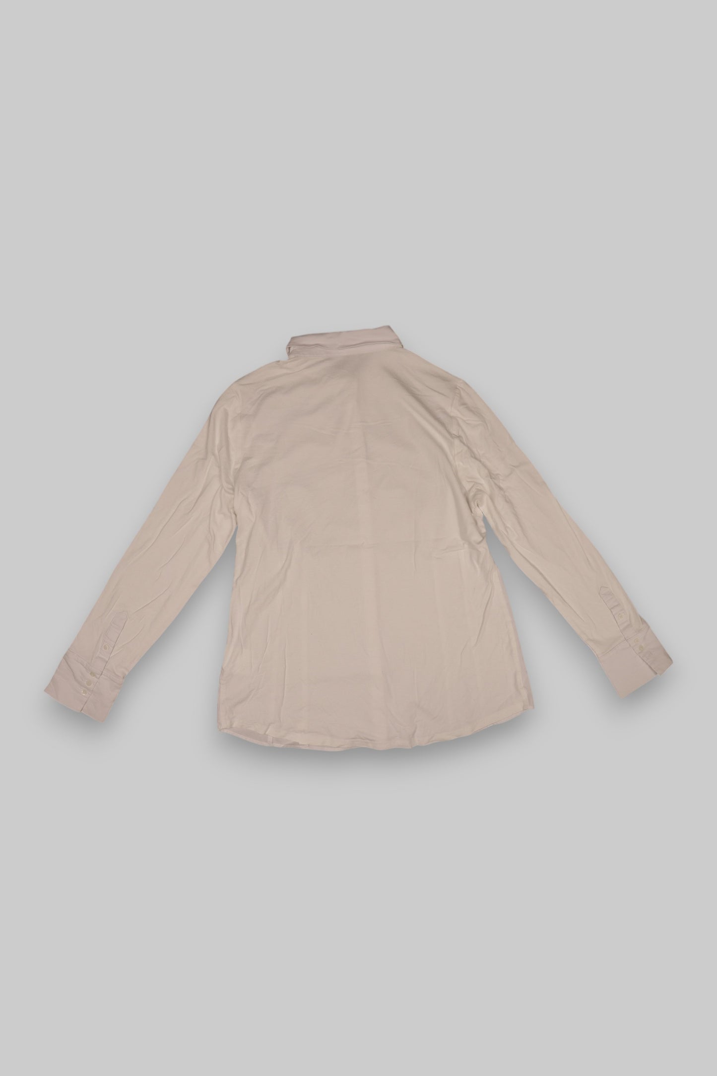 Expresso Women’s White Fitted Button-Up Shirt – Long Sleeve, ECOVERO™ Viscose