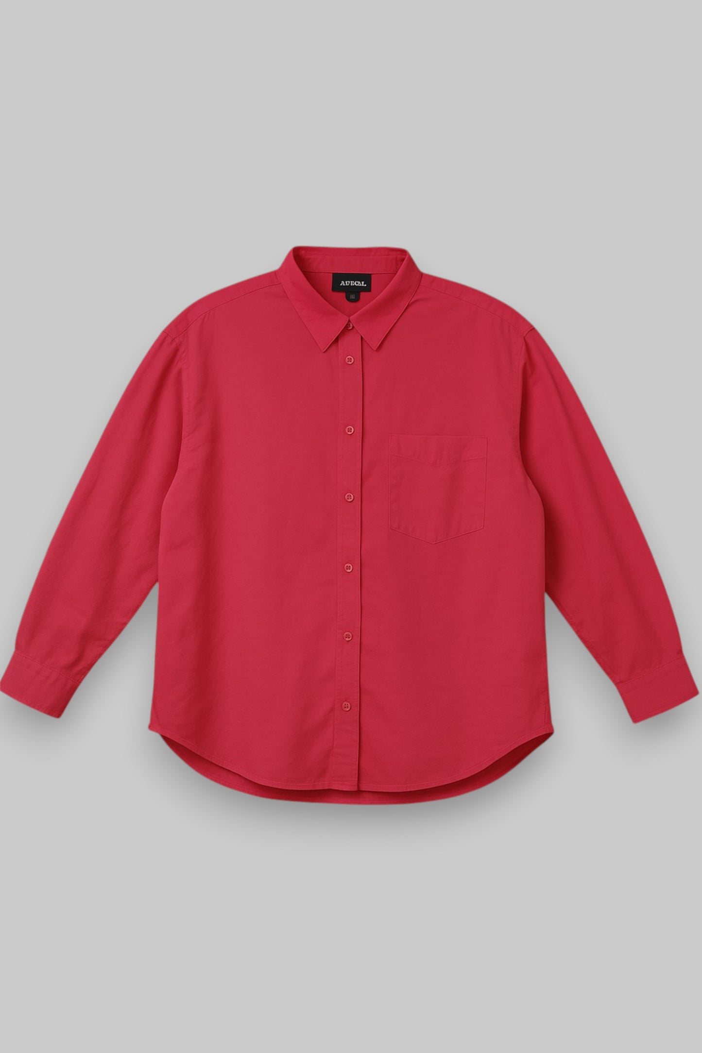 MONKI Hot Pink Cotton Long-Sleeve Shirt – Size S