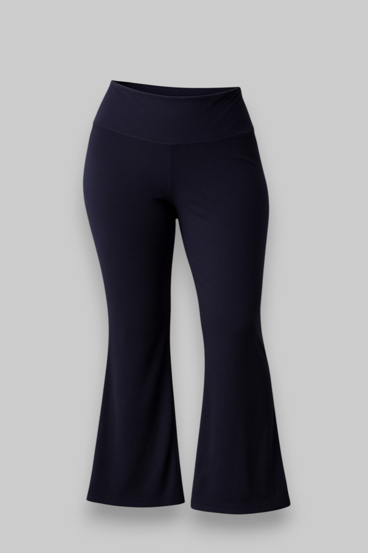Navy Blue Flared Yoga Pants – 1XL