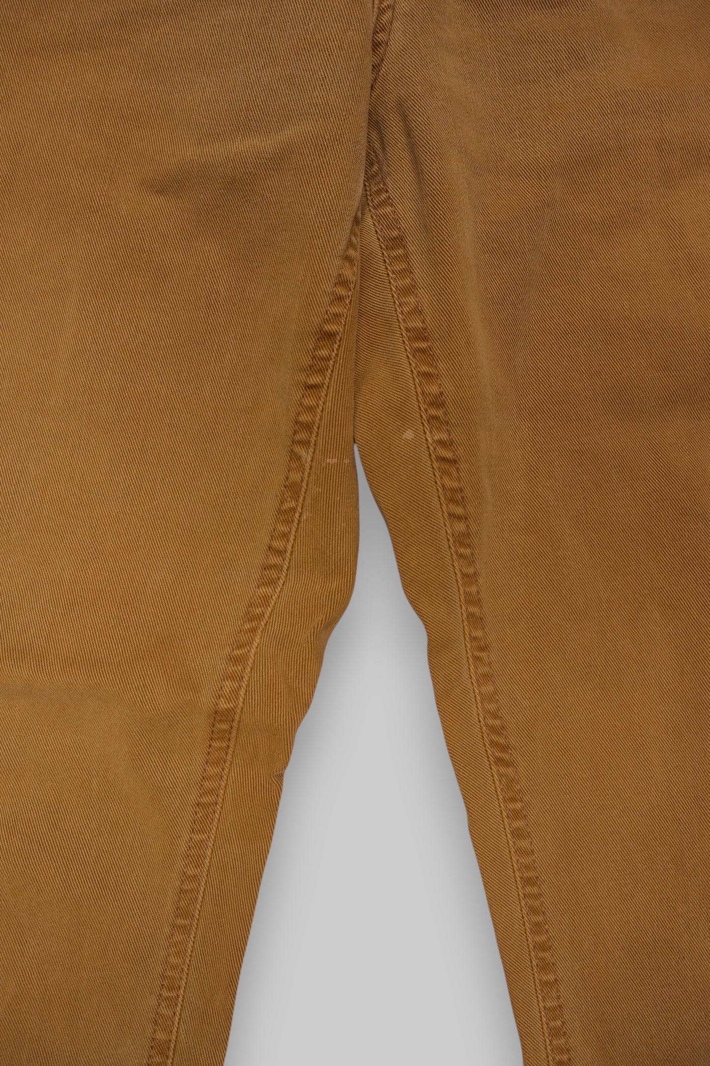 Mustard Slim-Fit Zip Trousers – Angels Jeanswear (Roots Collection)