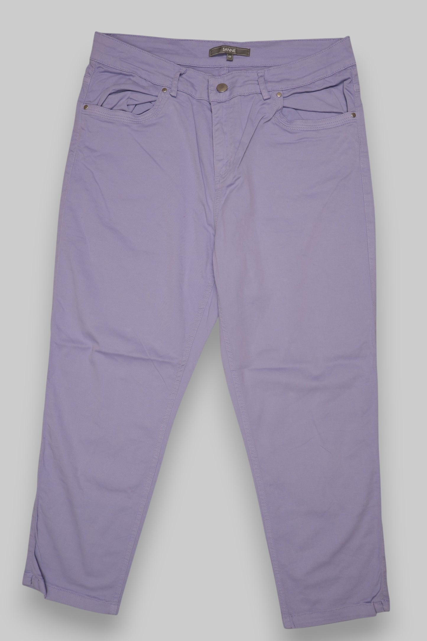 SANNE Women’s Lavender Slim Fit Trousers – EU 44