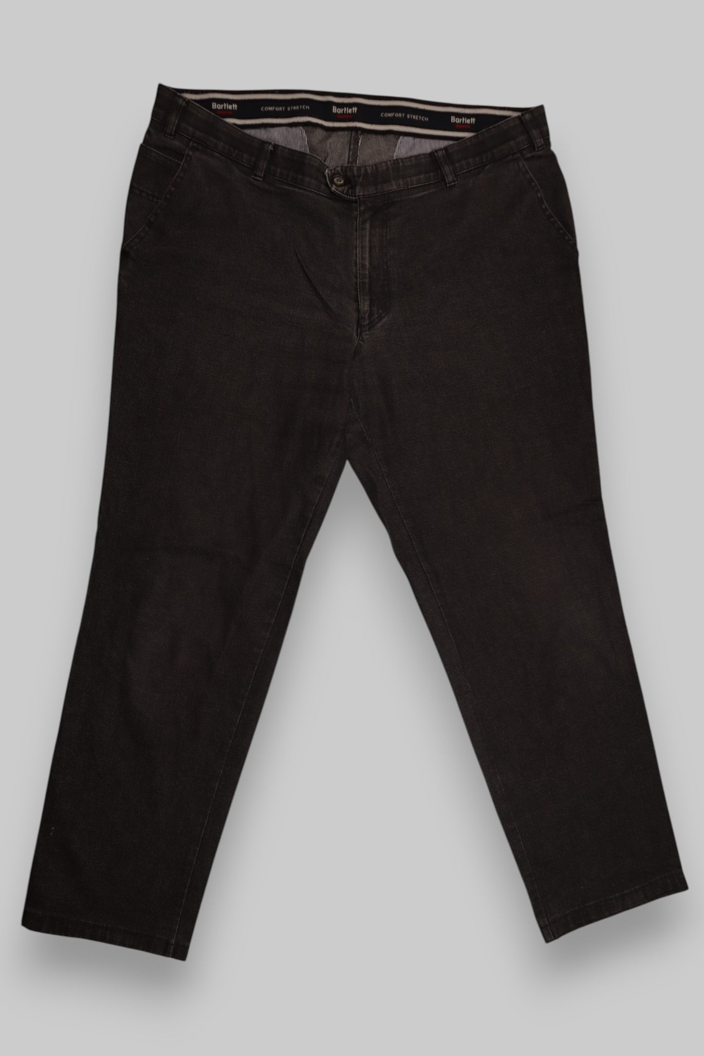 Bartlett Men’s Casual Trousers – Solid Black