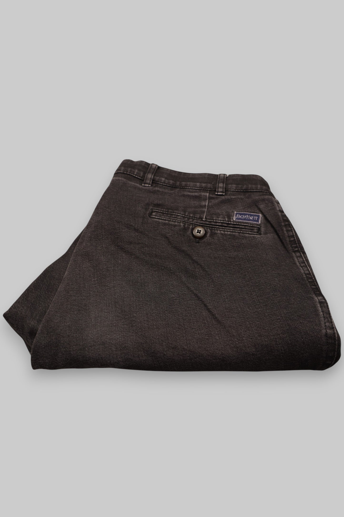 Bartlett Men’s Casual Trousers – Solid Black