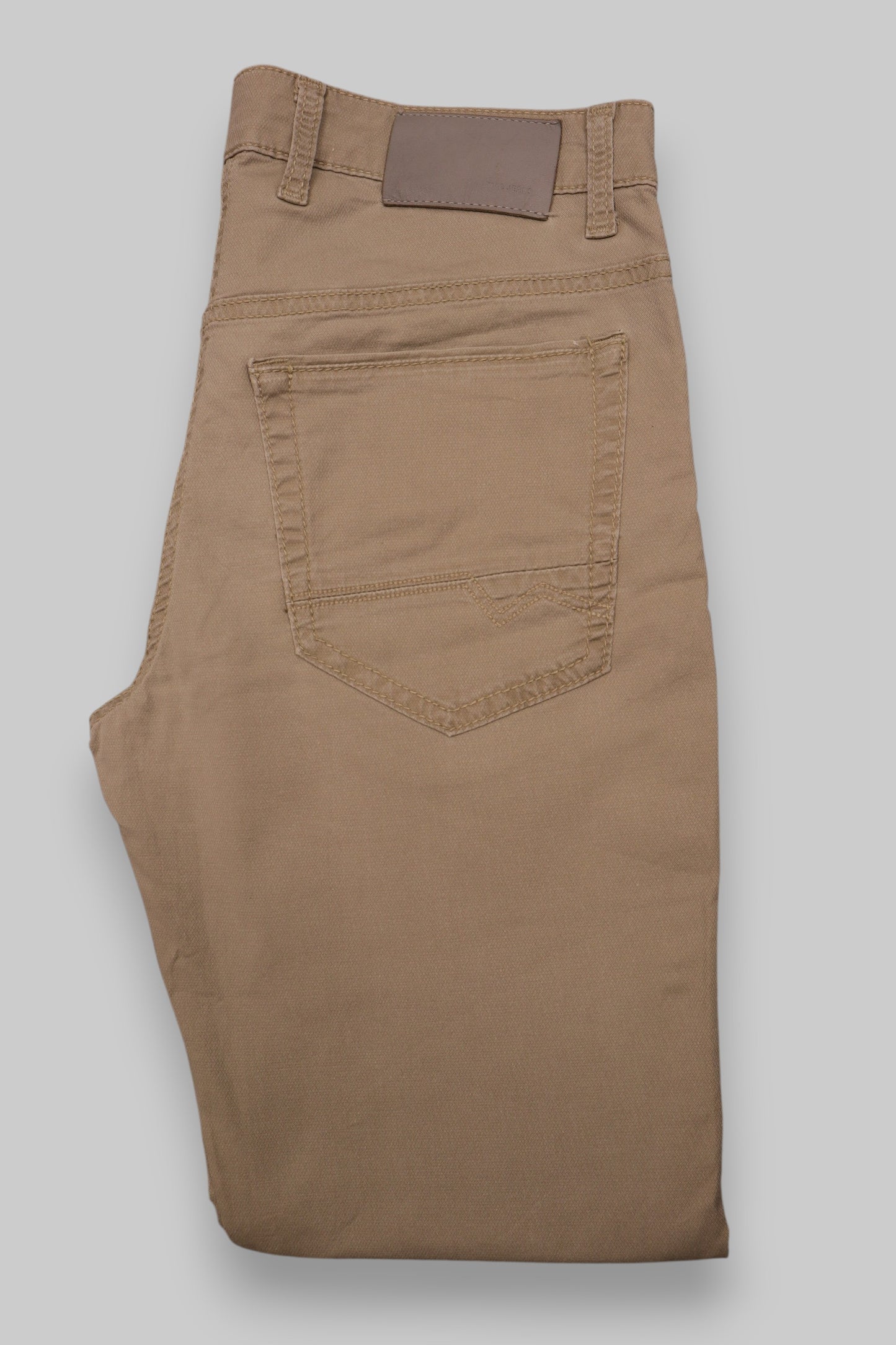 MAC Arne Pipe Slim-Fit Trousers – Beige/Khaki (32/34) Modern Tailoring with a Relaxed Edge