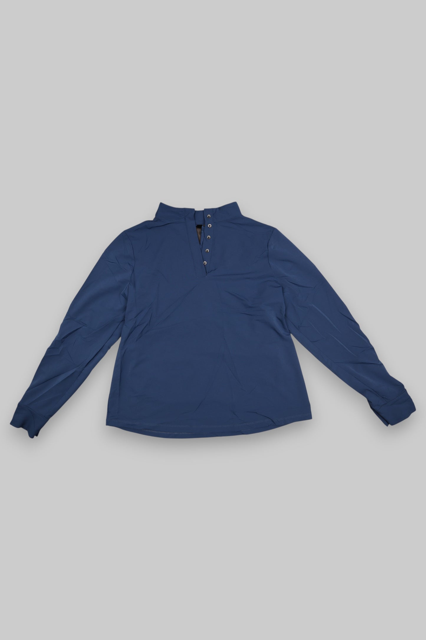 Je M'appelle Women’s Long-Sleeve Performance Pullover – Navy Blue