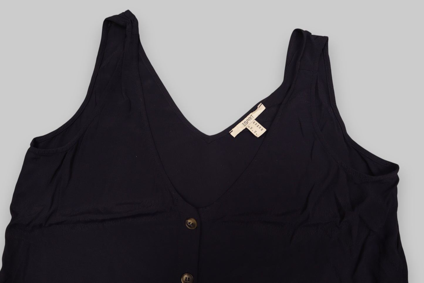 Esprit Women’s Sleeveless Button-Front Tank Top