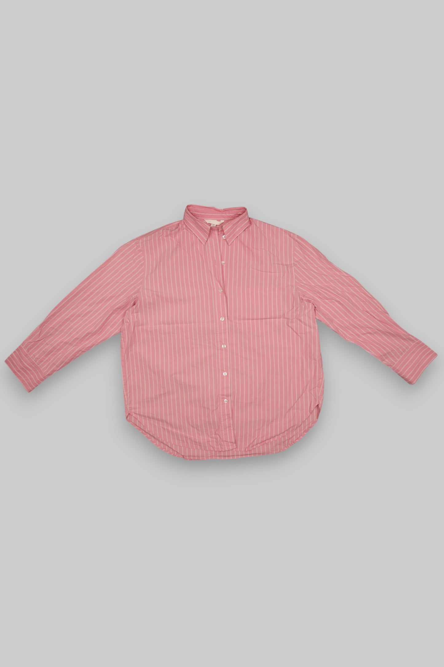 H&M Pink & White Striped Cotton Shirt – EU 40